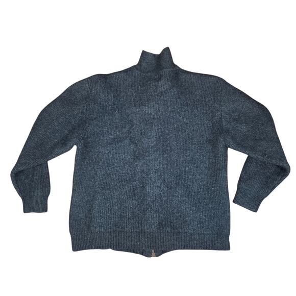 Pendleton Merino Wool Full Zip Sweater Women’s S Dark Green Vintage USA - Picture 2 of 7